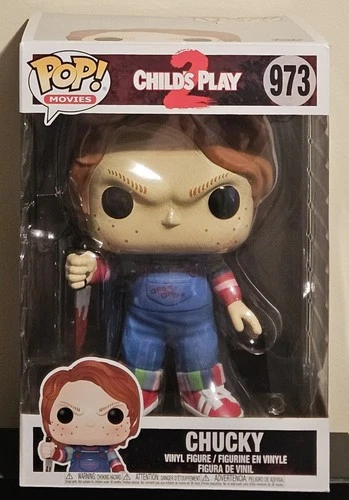 Chucky Funko Pop 973 Jumbo Extra Large 10" 10 inch Child's Play 2 Movies