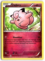 Clefairy 70/111 XY - Furious Fists Common