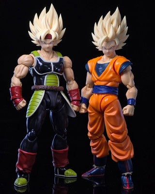 SH Figuarts Dragon Ball Z Bardock Recustom Lost Heroic Soul SSJ 1
