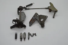 1992-93 Mercedes W140 600SEL M120 V12 Throttle Body Linkage Brackets Hardware
