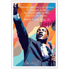 Iuhyvmsm Martin Luther King Inspirational Quotes Poster I Have A Dream Speech