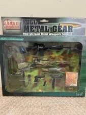 Elite Force 2001 Full Metal Gear Real Die-Cast Metal Weapons Series 2 - 1:6 HTF!