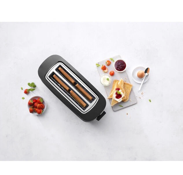 Tostadora ZWILLING Enfinigy 2 ranuras largas, plateada/negra Foto 2 de 4