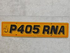 Uk Gb Original License Plate P405 Rna Uk Gb Original License Plate P405 Rna
