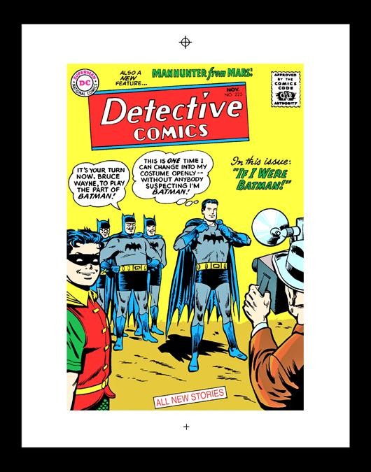 Win Mortimer Detective Comics #225 Rare Production Art Cover