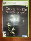 Condemned: Criminal Origins (Xbox 360) CIB COMPLETE