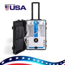 Dental Portable Mobile Delivery Unit System With Air Compressor 4Hole Suction