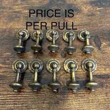 Drexel Esperanto Drawer Pull / Price Is Per Pull /Teardrop Brass Dresser Handle