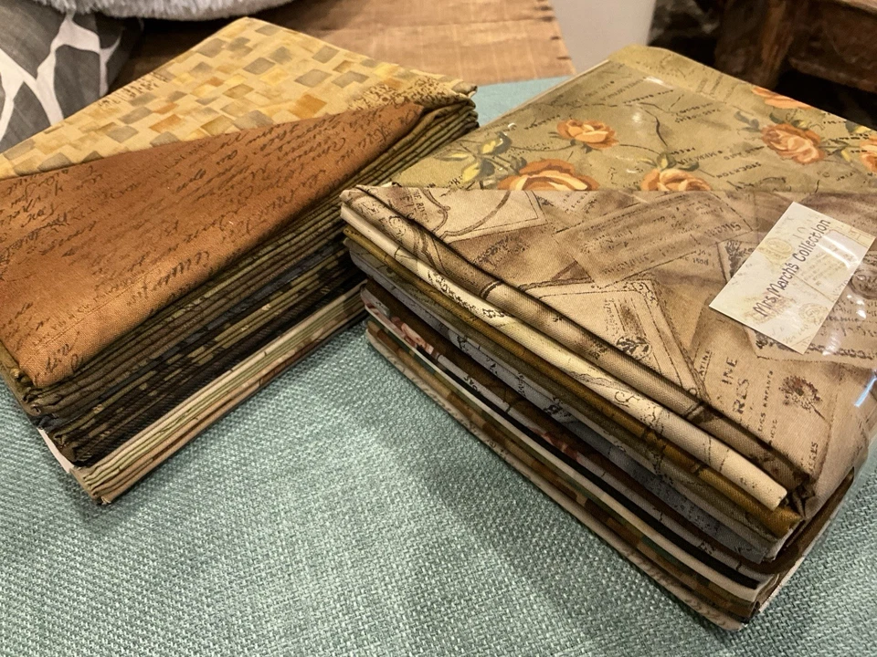 Lecien Mrs. March’s 系列 - 古董 - 34 脂肪 25 美分绗缝面料 — 第 2/4 张图片