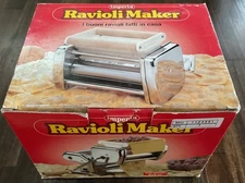 IMPERIA RAVIOLI MAKER 5X5 CM 2 RAVIOLI ATTACHMENT MADE IN ITALY