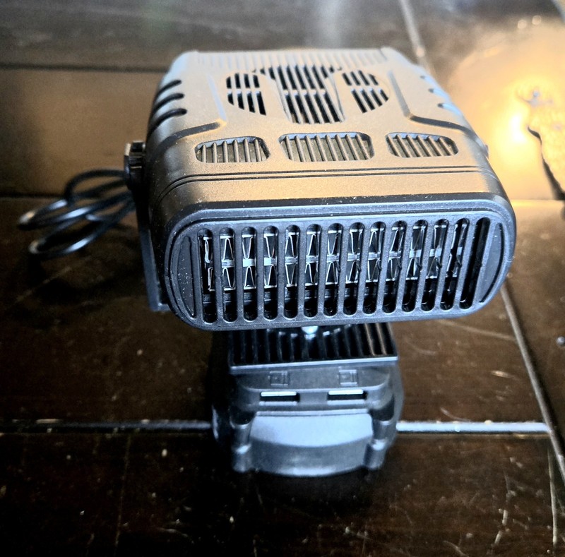 New 170 Watt Portable Battery Operated Car Heater W USB Ports