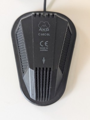 AKG C680BL Boundary Microphone with XLR Cable