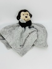 Carters Monkey Baby Security Blanket "Bananas Over Mommy" Lovey Rattle 15  