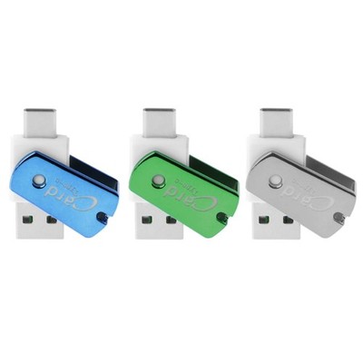 USB 3.1 Type C To TF Card Reader Adapter For Chromebook S8 Note