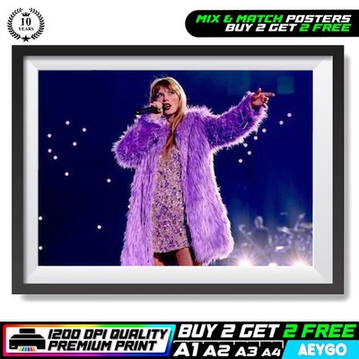 Taylor Swift die Epochen Tour Wandbild Bild Poster Druck KAUFEN SIE 2 ERHALTEN SIE 2 GRATIS