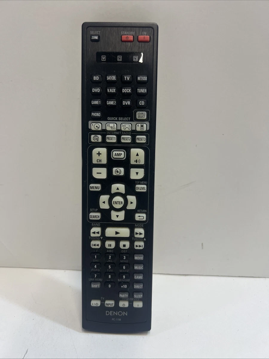 デノン　AVアンプ リモコン　RC-1156 Amazon.com: RC-1156 Replacement Remote Control Applicable for