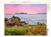 Calvendo Puzzle Sunset Over The CíEs Islands | 1000 Pieces, Finished Size 25.2 ×