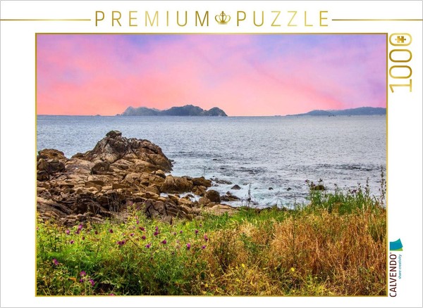 Calvendo Puzzle Sunset Over The CíEs Islands | 1000 Pieces, Finished Size 25.2 ×-image