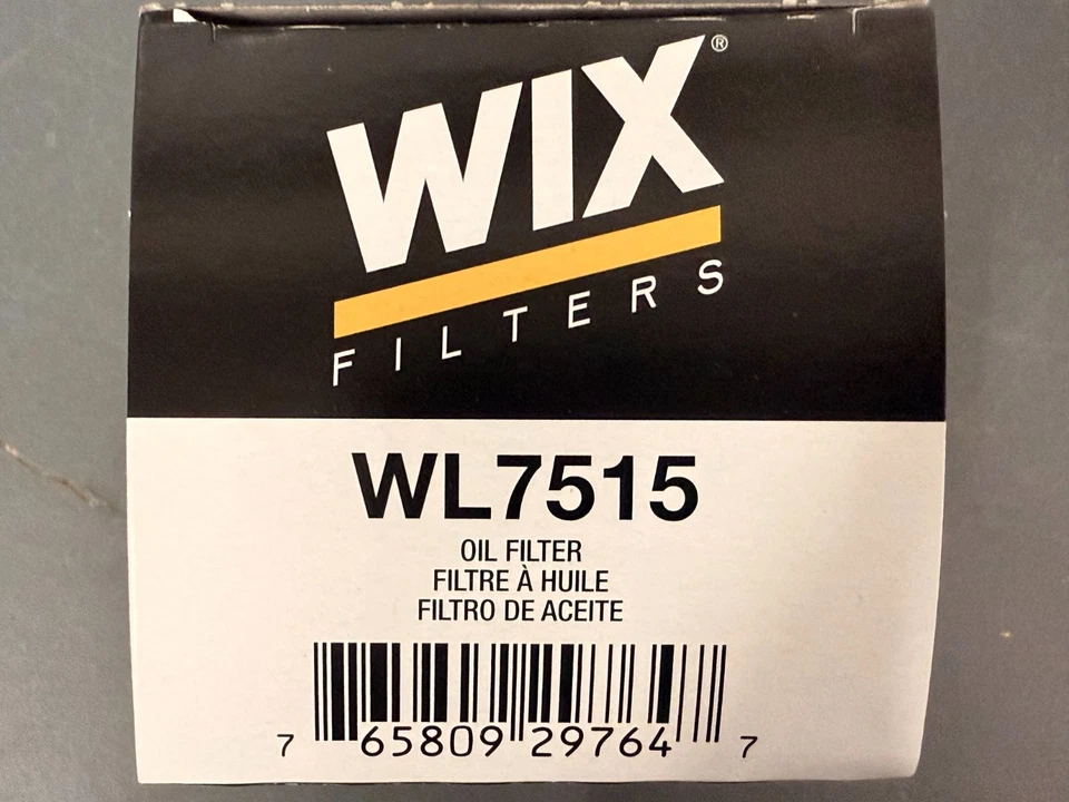 (4) Wix Oil Filters for Infiniti Q50 Q60 Freightliner Mercedes Infiniti # WL7515 - Image 2 of 4