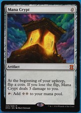 Mana Crypt Eternal Masters PLD Artifact Mythic Rare CARD (511096) ABUGames
