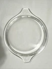 New ListingVTG Pyrex 470-C Replacement Lid Clear Glass Flat Tab Handle Round Bowl Casserole