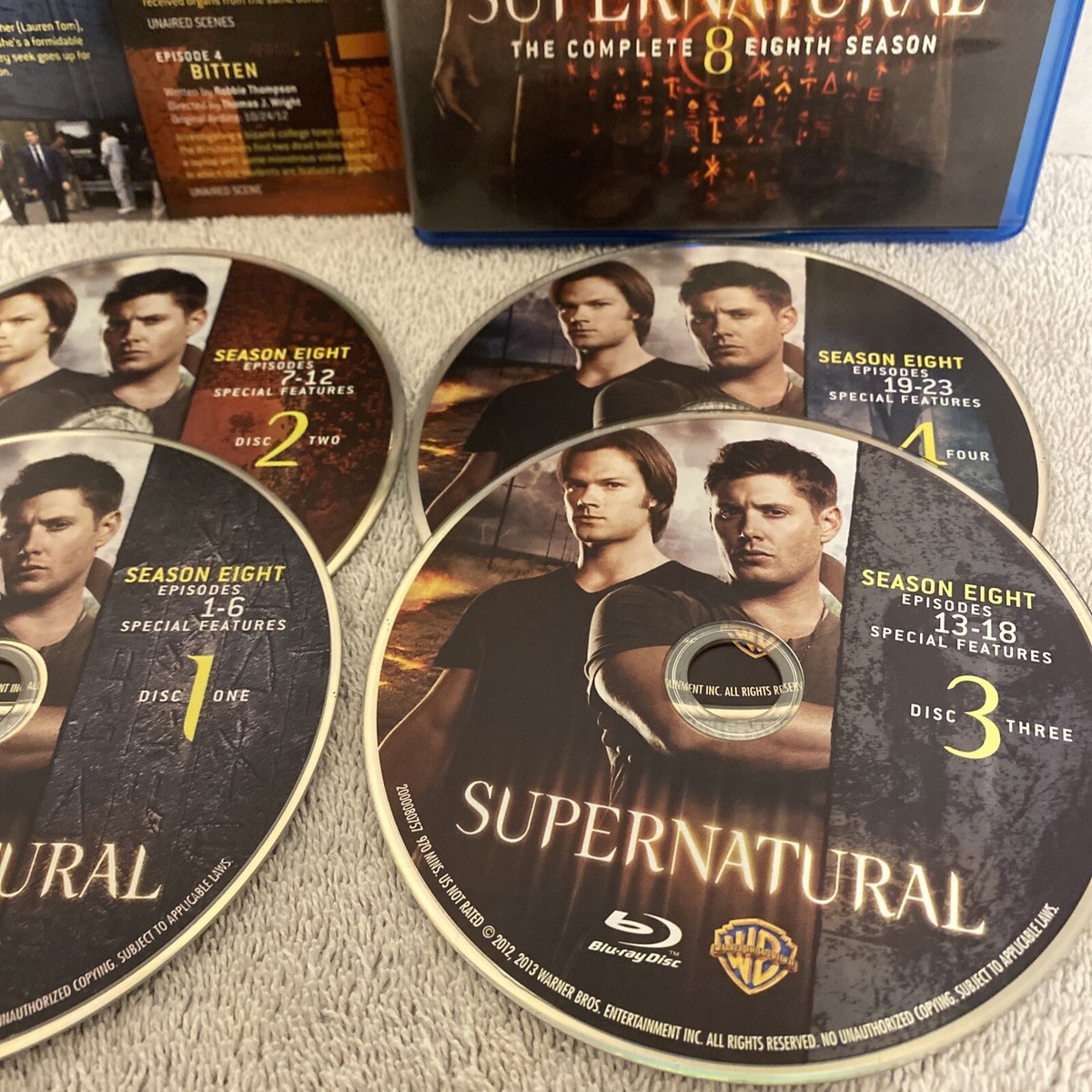 スーパーナチュラル8  BluRay Amazon.com: Supernatural: Season 8 [Blu-ray] : Jared