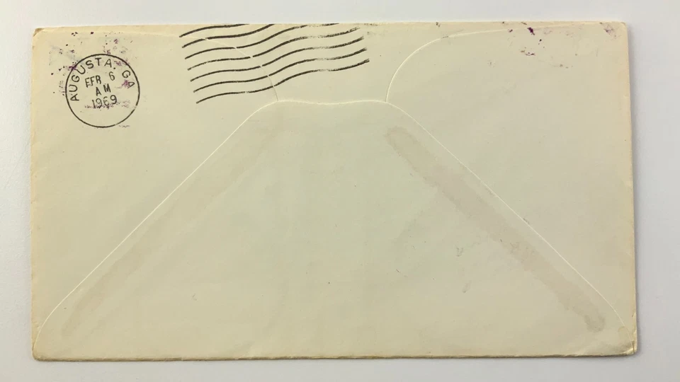 USCGC Burton Island Operation Deep Freeze 1969 FDC Register & Vote HH429 - Image 2 of 4