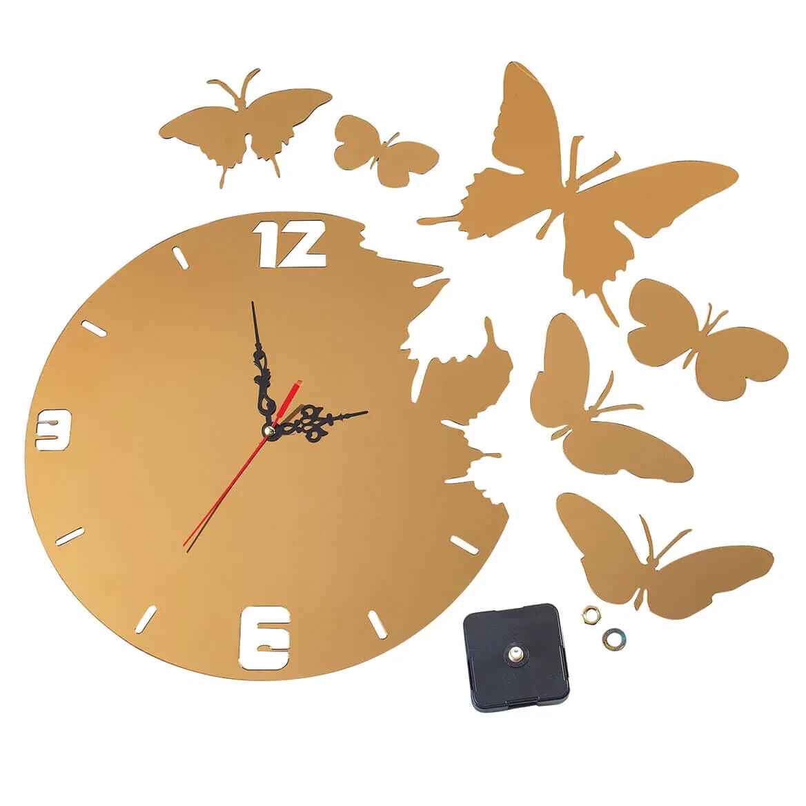 Butterflies Wall Clock