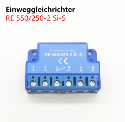 Einweggleichrichter RE 550/250-2 SI-S Motor Bridge Rectifier Module