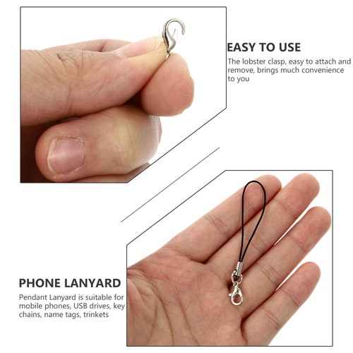 100 PCS Handy Kabel Strapazierfähiges Handyband Selbstgemachte Seile - Zdjęcie 5 z 12