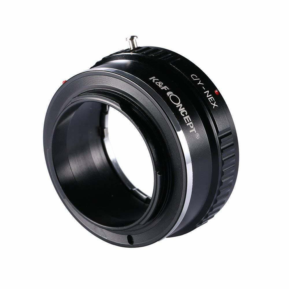 Adapter für Contax Yashica Objektiv auf Sony E Mount Kamera mit