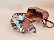 35mm film SLR camera Zenit-S, lens Industar-50 50mm f/1:3.5, made in USSR