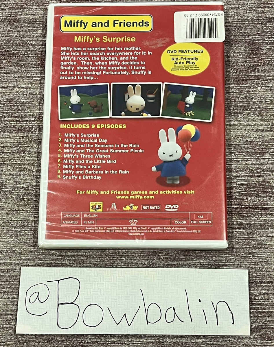 (未使用･未開封品)Kidvidz: Hey What About Me [DVD] Miffy and Friends: Miffy's Surprise - Kids Animated TV Series (DVD