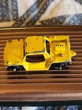 Vintage BAJA CAR TootsieToy Yellow Diecast Toy Car Made in USA