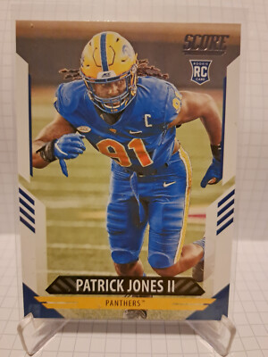 Panini Score Football 2021 Patrick Jones II Vikings #348 NFL Trading Card