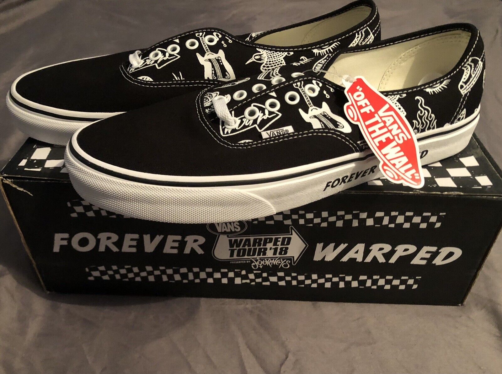NEW Vans Forever Warped 2018 Shoes 12.0 limited edition 100% authentic | eBay