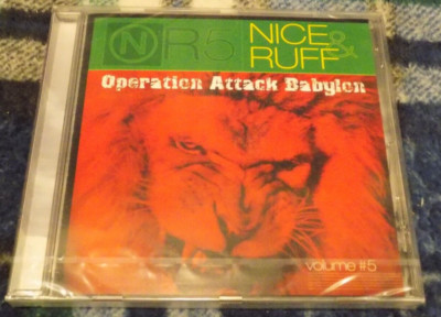 ''Nice & Ruff Volume 5: Operation Attack Babylon'' CD Various Jet Star 2001 New!