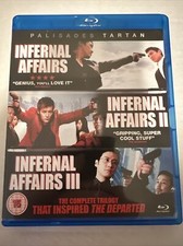 Infernal Affairs The Complete Trilogy UK BLU-RAY, OOP Like New