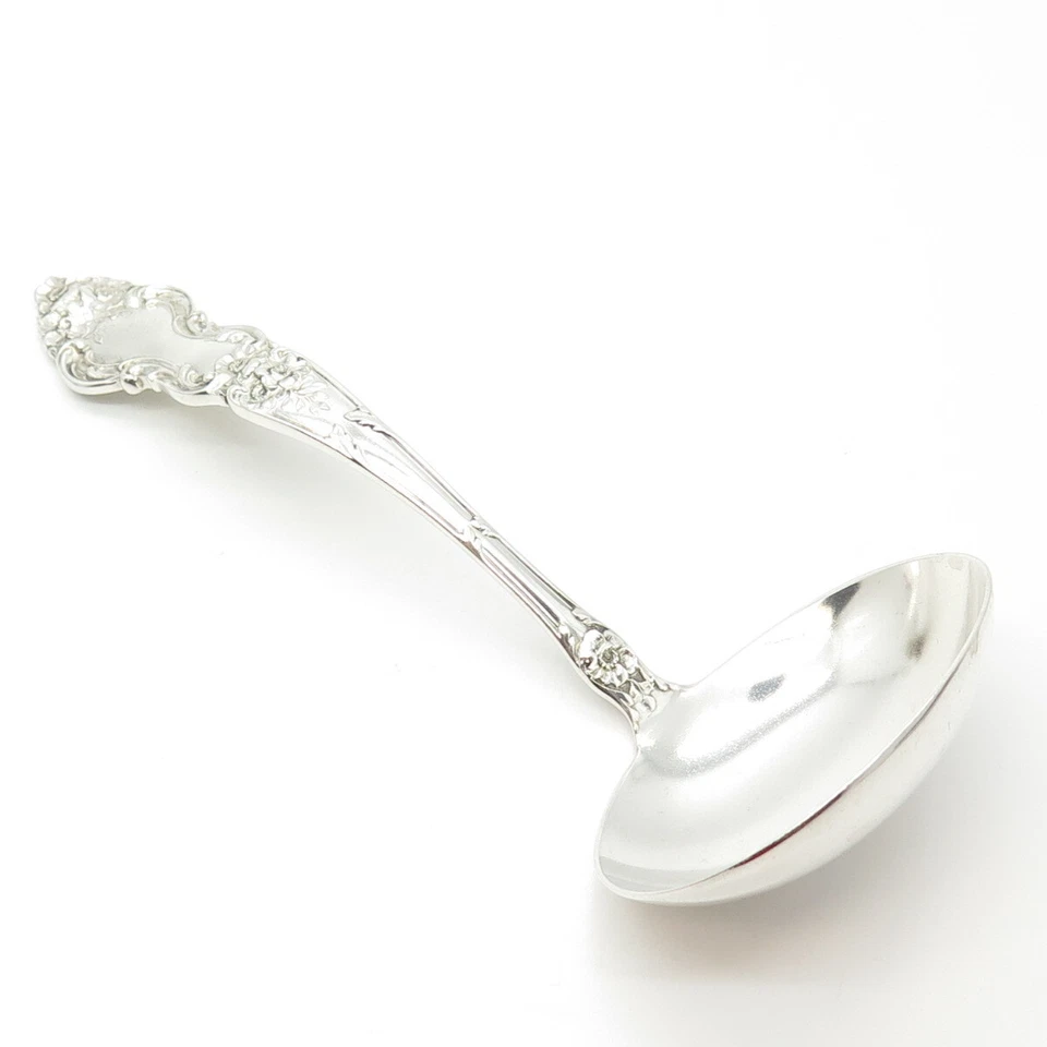 Antiguo cucharón Watson Meadow Rose Art Deco de plata de ley 925 - 1907 Foto 4 de 4