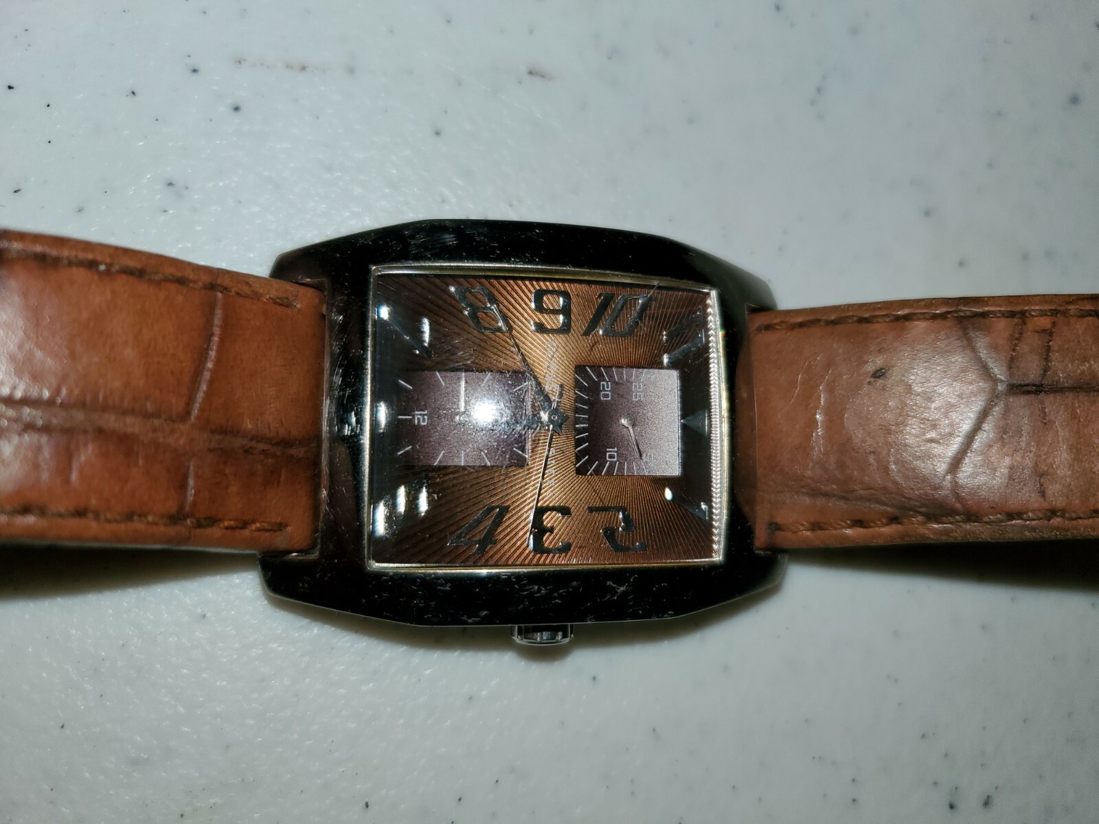 Guess Multi-function Watch 50M Rectangle Face Sil… - image 3