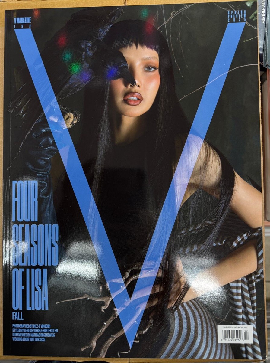 LiSA MAGAZINE 2冊セット V MAGAZINE-ISSUE 152-SPRING 2025-FOUR SEASONS OF LISA-Brand New | eBay