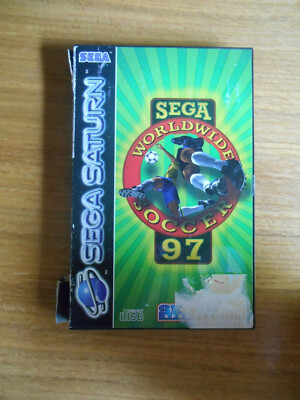 Jeu Sega Saturn - Sega Worldwide Soccer 97, Boîtier Complet