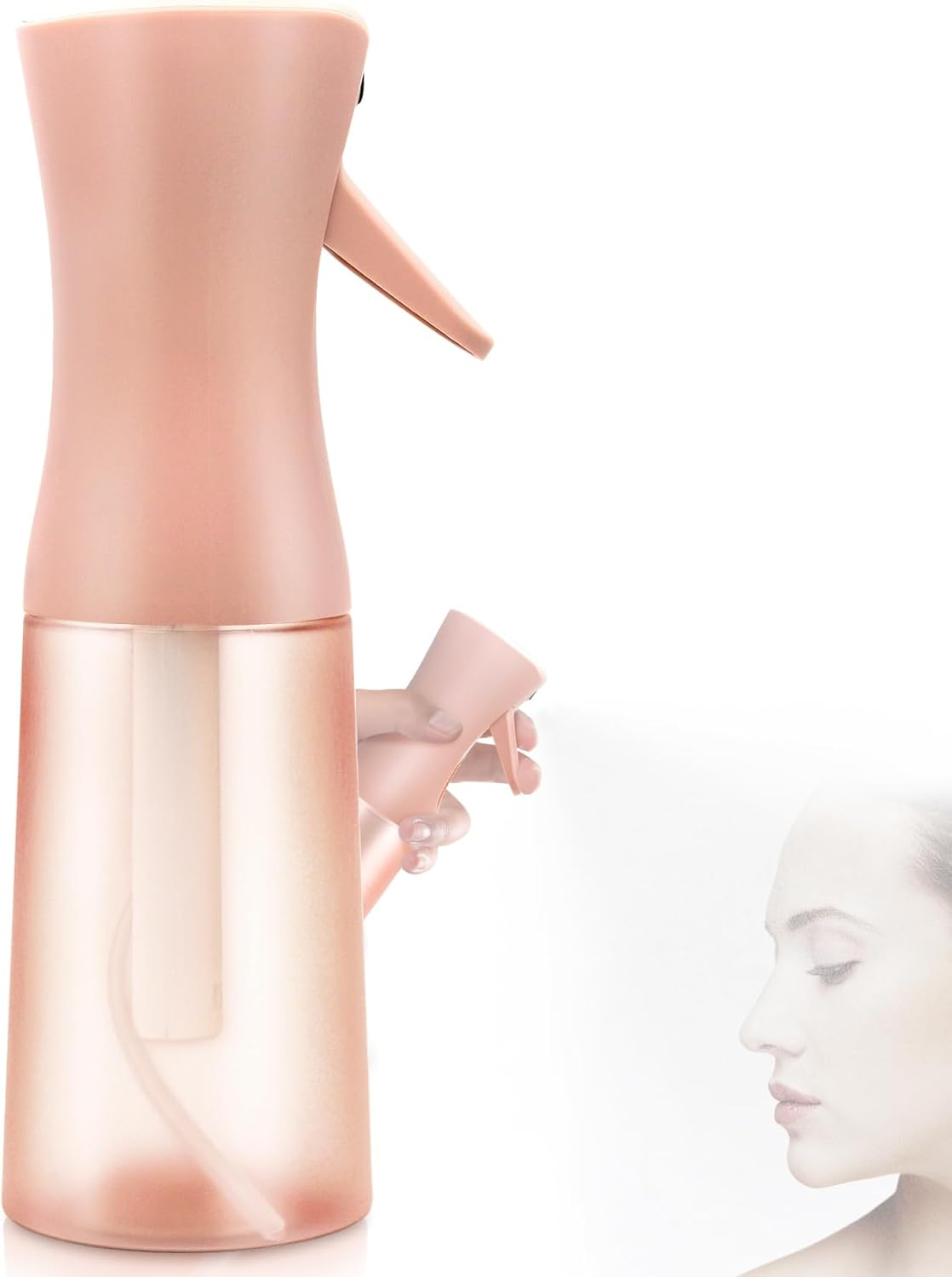 Fine Mist Refillable Hair Spray Bottle with Ultra-Fine Continuous Spray  -image