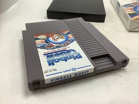 Pinball Quest NES Nintendo Authentic! Cartridge, Box, Styrofoam & sleeve Rare!