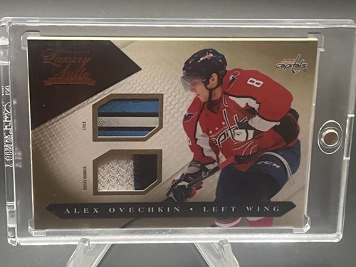 2010 11 PANINI LUXURY SUITE ALEX OVECHKIN JERSEY STICK PATCH 10 OF 10 - Picture 3 of 12