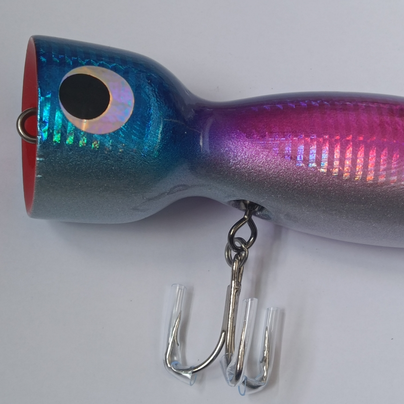 Wooden lure 88g 150mm Saltwater Lures Woodbody GT Popper TopWater lure - Image 3