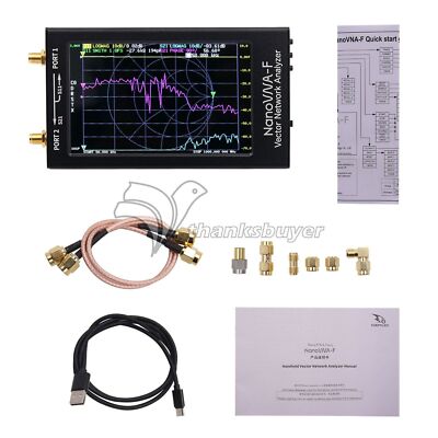 NanoVNA-F 10K-1500MHz 4.3'' IPS   Network Analyzer Button Version V3.1 #E7
