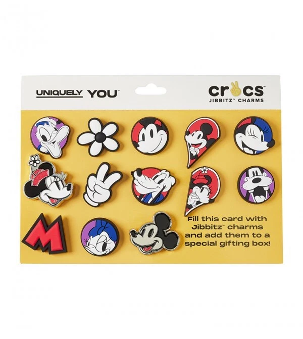 Disney Mickey Mouse Minnie Shoe Charms Cartoon Anime Figure Kawaii Croc  Charms Jibz PVC Souvenir Decorations