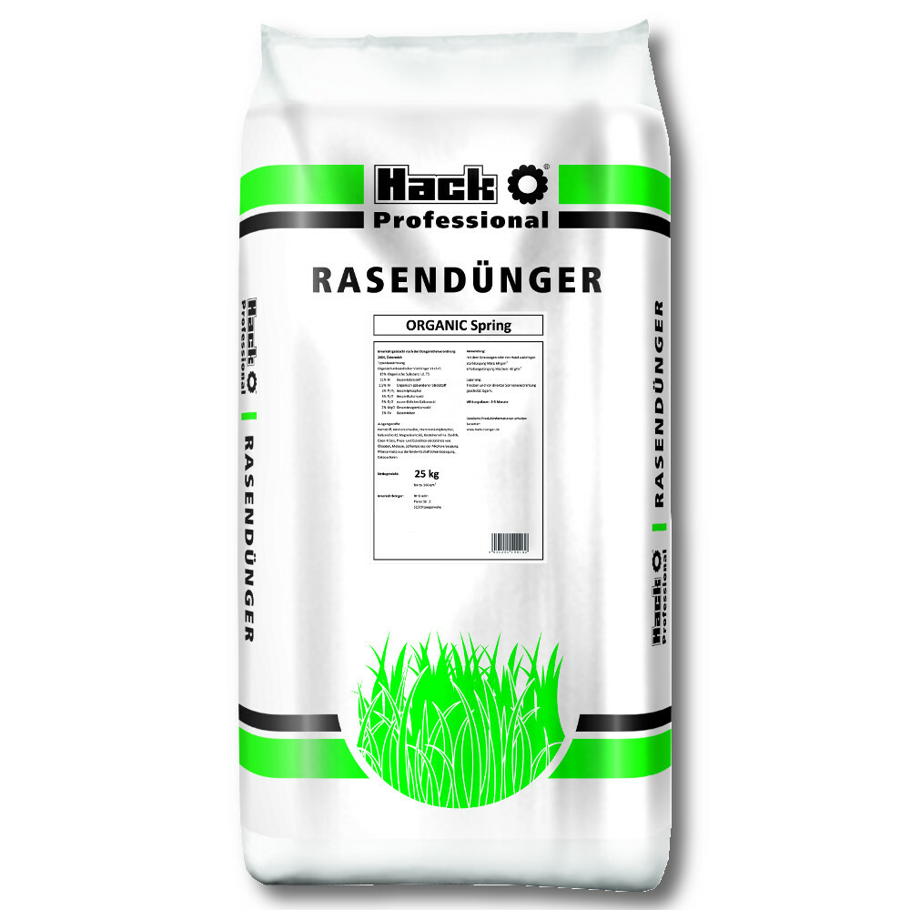 Engrais gazon sport Hack Profi réparateur de pelouse abîmée 25kg