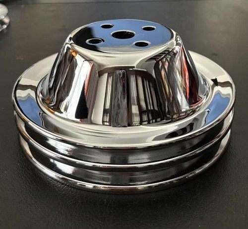 ALUMINIUM PULLEY Lower 2 Groove SB Short pump - Redline Performance Pty Ltd